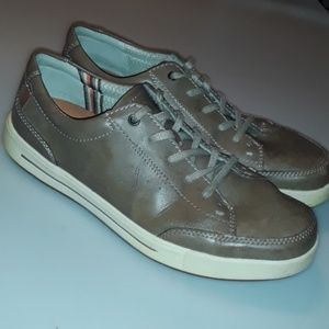Skechers Leather Memory Foam Shoes